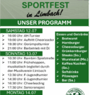 Endlich wieder Sportfest in Limbach!
