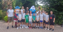 Ausflug der E-Jugend zum Saisonabschluss in den Holidaypark Haßloch